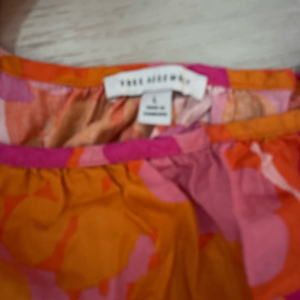 Colorful Floral Skirt